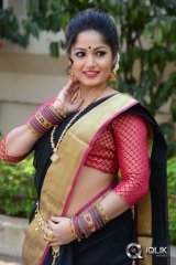 Madhavi Latha at Anushtanam Movie Audio Launch